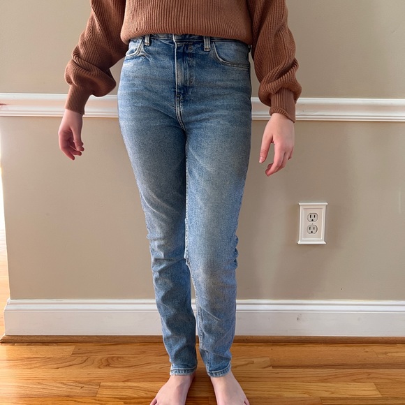 Zara basic denim Genuine Quality Jeans size 4 - Picture 3 of 13